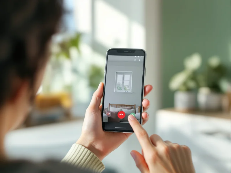 Diagnostic vitrage en visio via smartphone