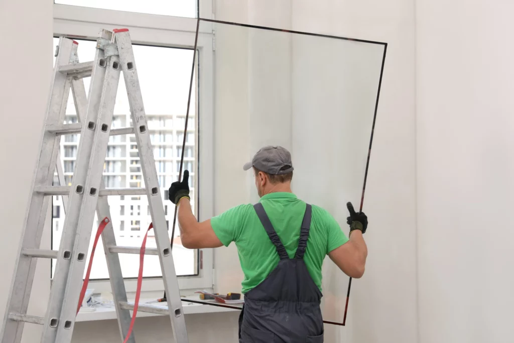 Pose professionnelle de double vitrage isolant à Ixelles par DF PRO